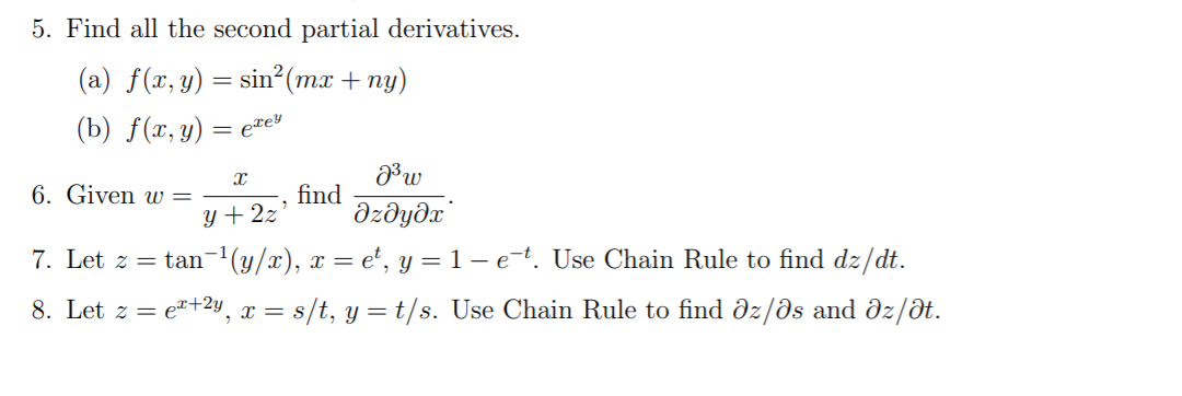 Solved 1 Let F X Y Ln X Y 1 A Evaluate F E 1 Chegg Com