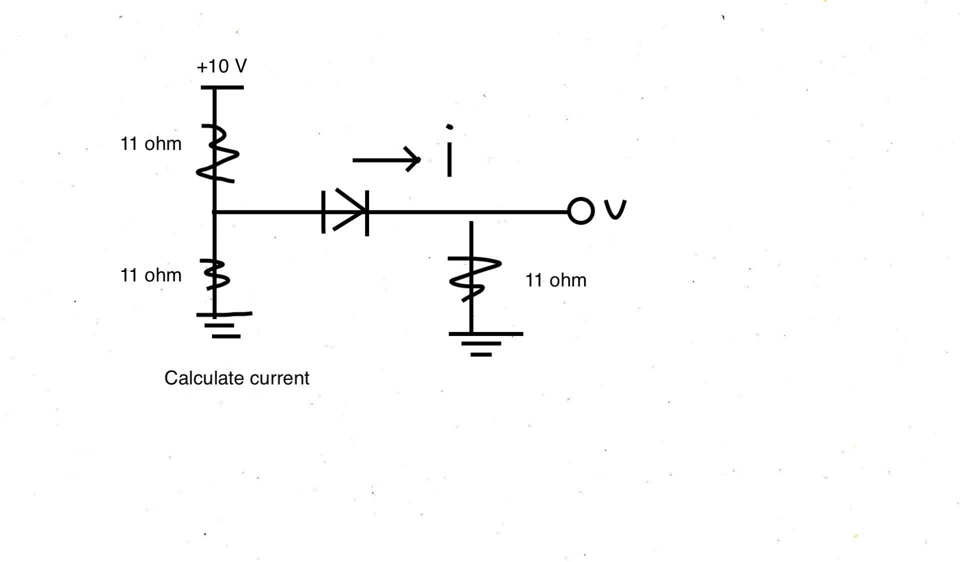 Solved Calculate Current | Chegg.com