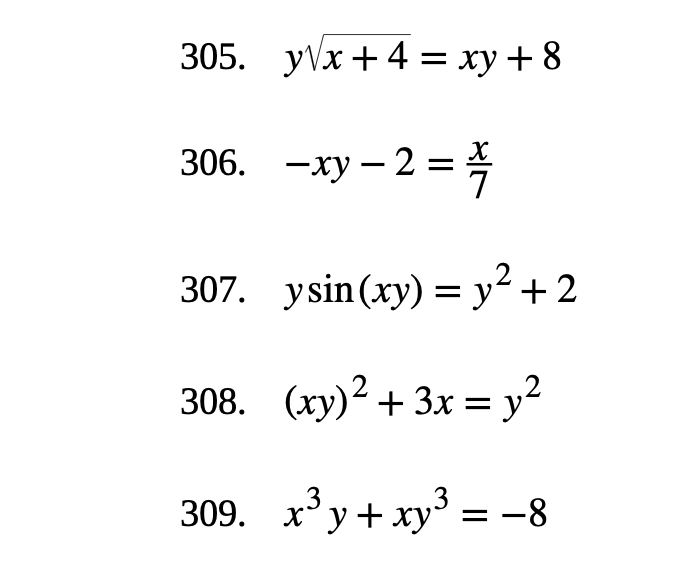 Solved For The Following Exercises Use Implicit