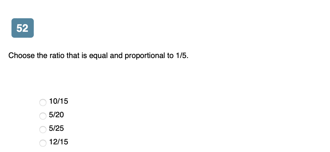 is 5 12 and 20 48 proportional