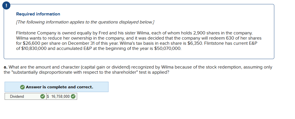 Solved Required Information [The Following Information | Chegg.com