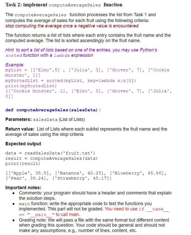 Solved Using the python coding language please complete this | Chegg.com