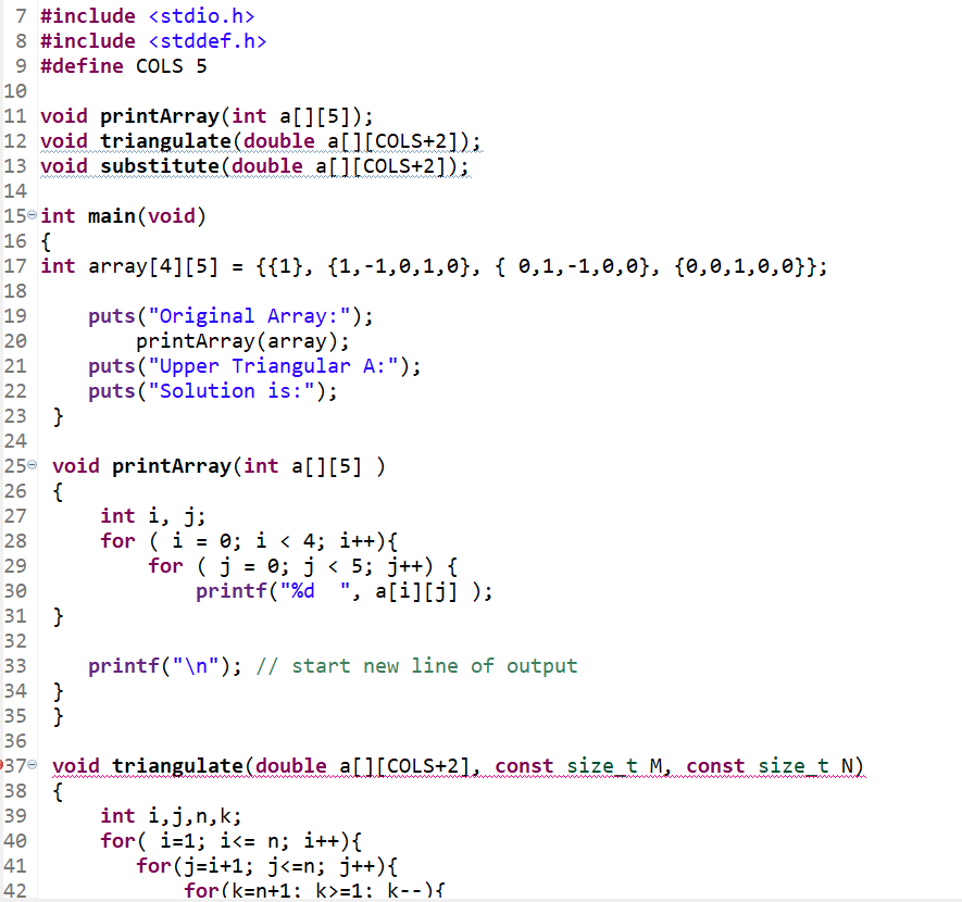 Help please!! In C Language please! Consider the | Chegg.com