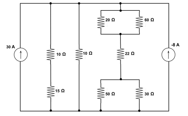 Solved Use the current divider to calculate the correct | Chegg.com