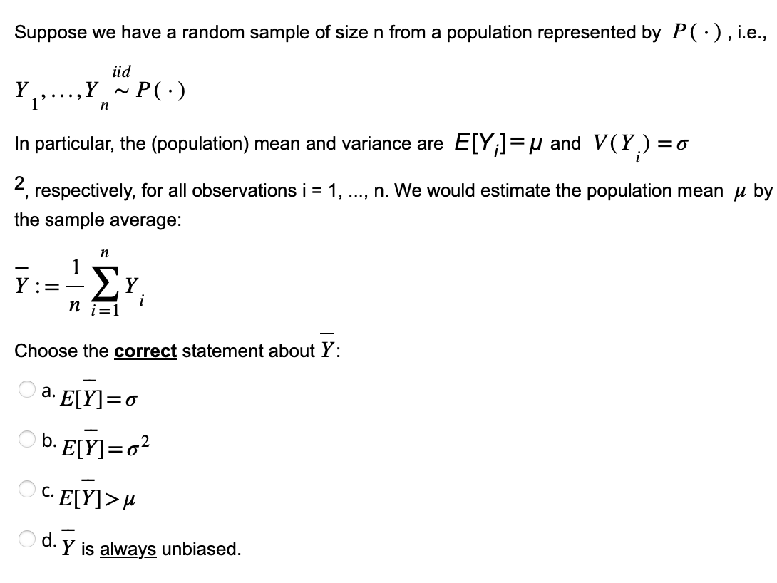 solved-suppose-we-have-a-random-sample-of-size-chegg