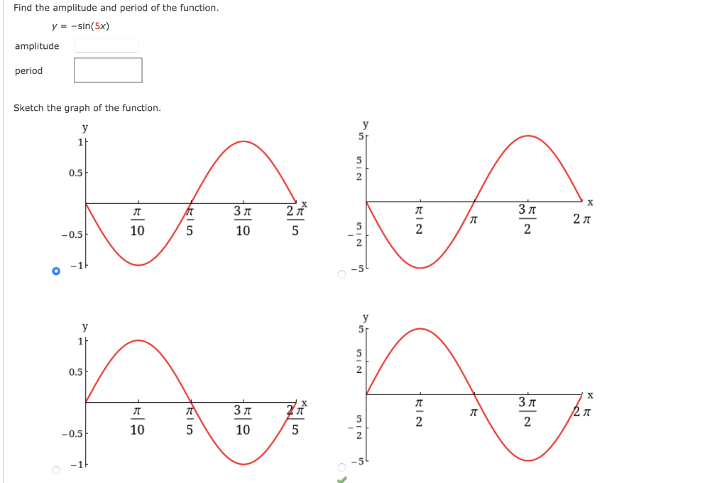 Solved The sine and cosine curves y = a sin(kx) and y = a | Chegg.com