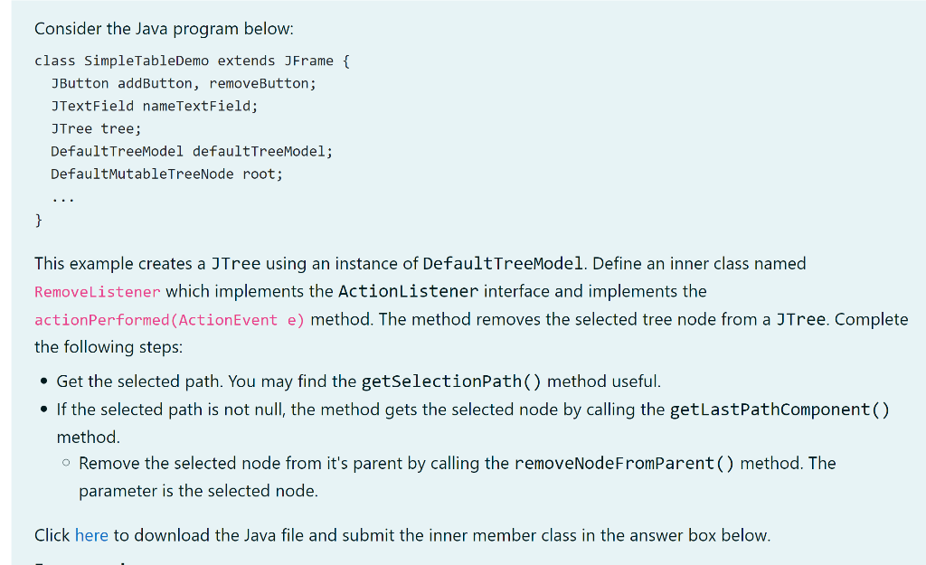 Consider the Java program below: class | Chegg.com