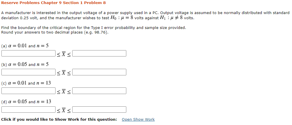 Solved Reserve Problems Chapter 9 Section 1 Problem 8 A | Chegg.com