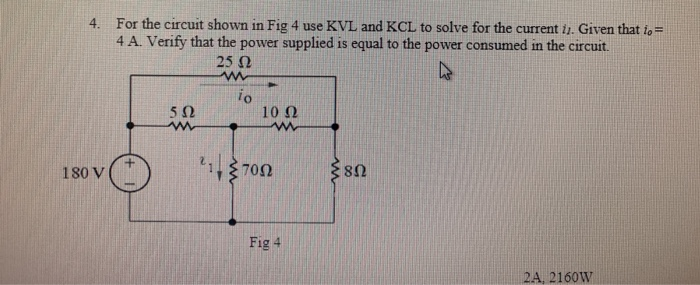 Solved Find the currents ia, ib and v o in the circuit of | Chegg.com