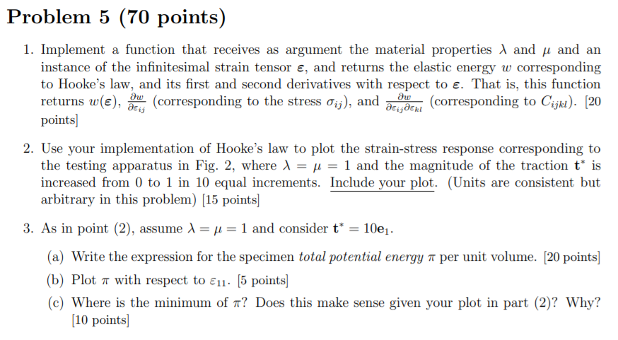 Solved θεί) Problem 5 (70 points) 1. Implement a function | Chegg.com