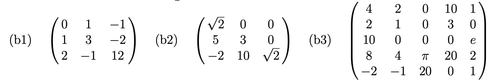 Solved (Determinants) (a) Let A be an arbitrary 3×3 matrix. | Chegg.com