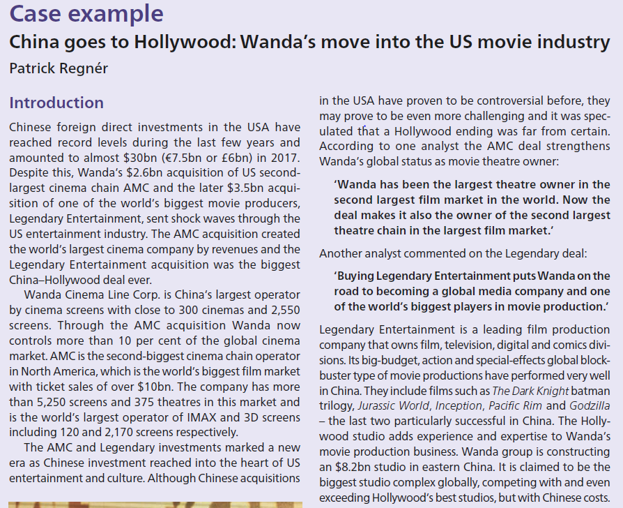 china goes to hollywood case study