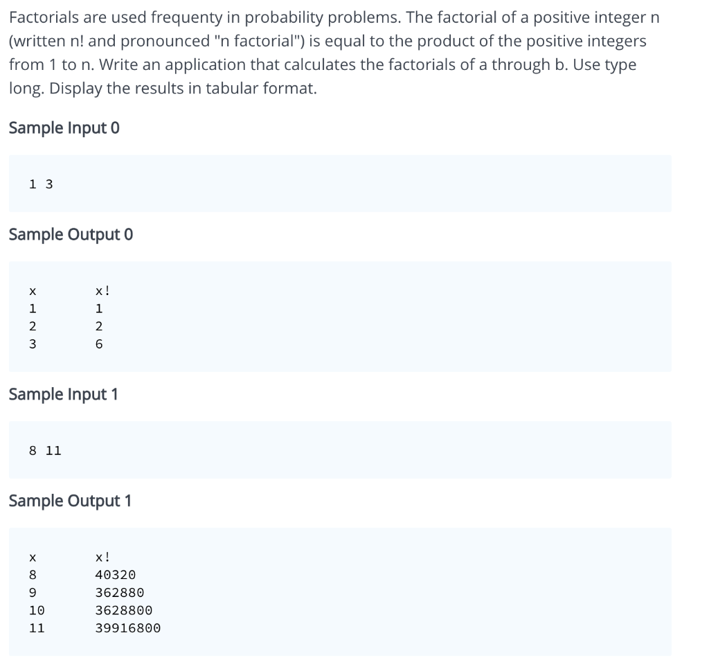 Solved Factorials are used frequenty in probability | Chegg.com