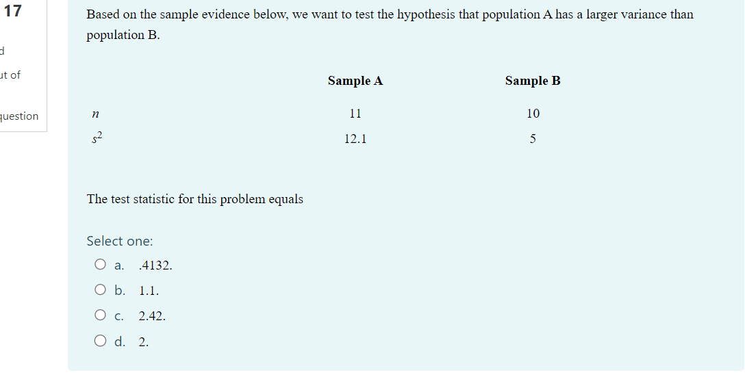 Solved Based on the sample evidence below, we want to test | Chegg.com
