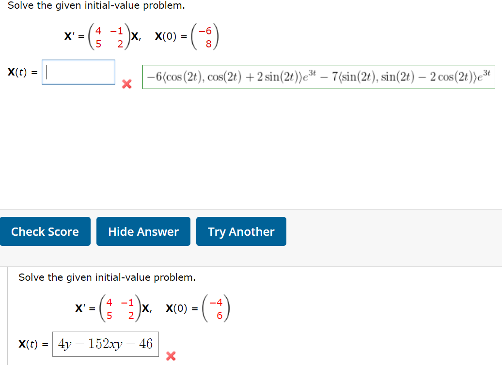 Solved Solve The Given Initial-value Problem. | Chegg.com