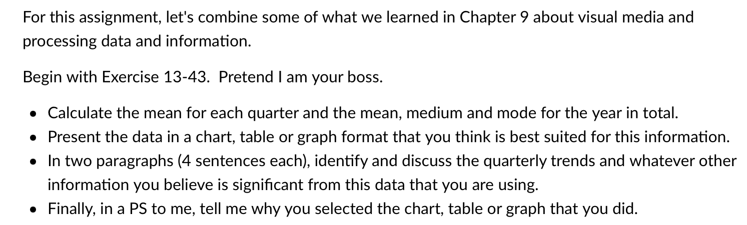 Solved For This Assignment, Let's Combine Some Of What We | Chegg.com