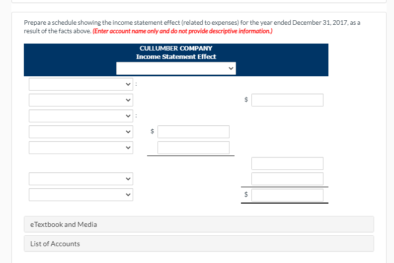 Solved Current Attempt In Progress Cullumber Company Has Chegg Com