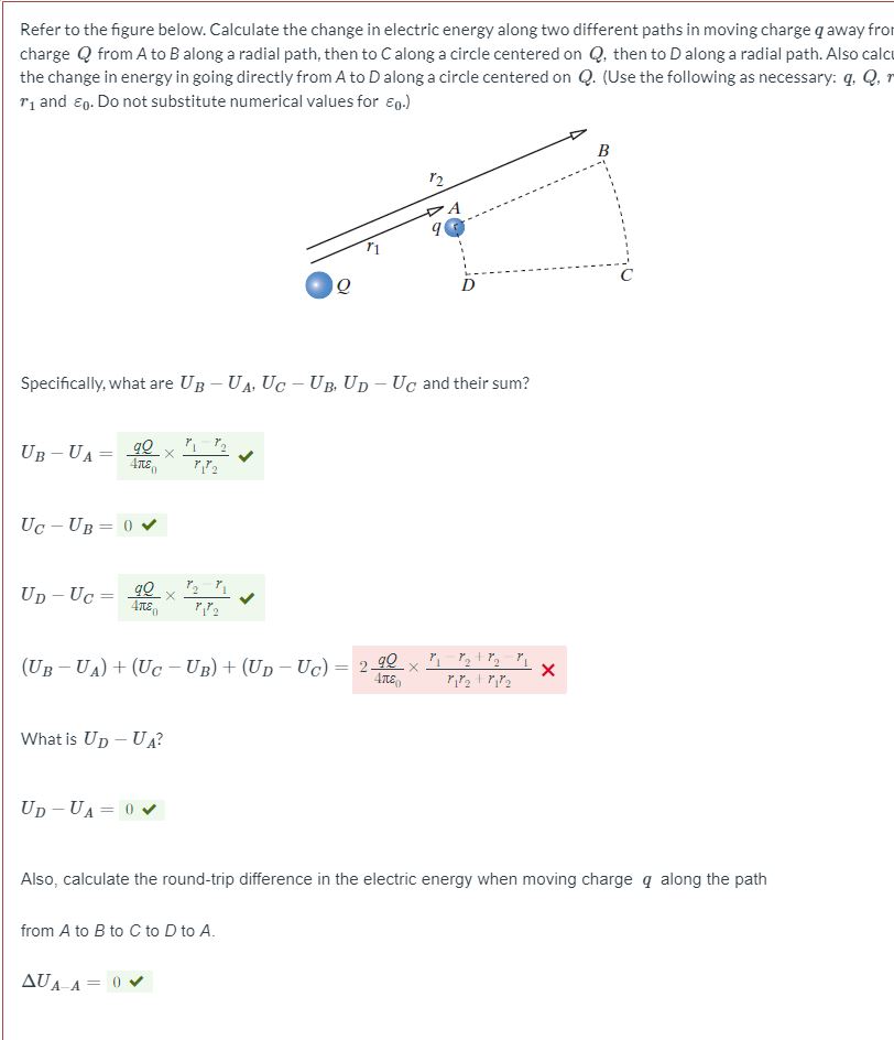 Solved Refer to the figure below. Calculate the change in | Chegg.com