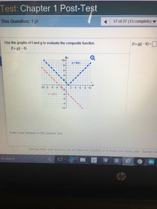 Solved Use The Graphs Of F And G To Evaluate The Composite Chegg Com