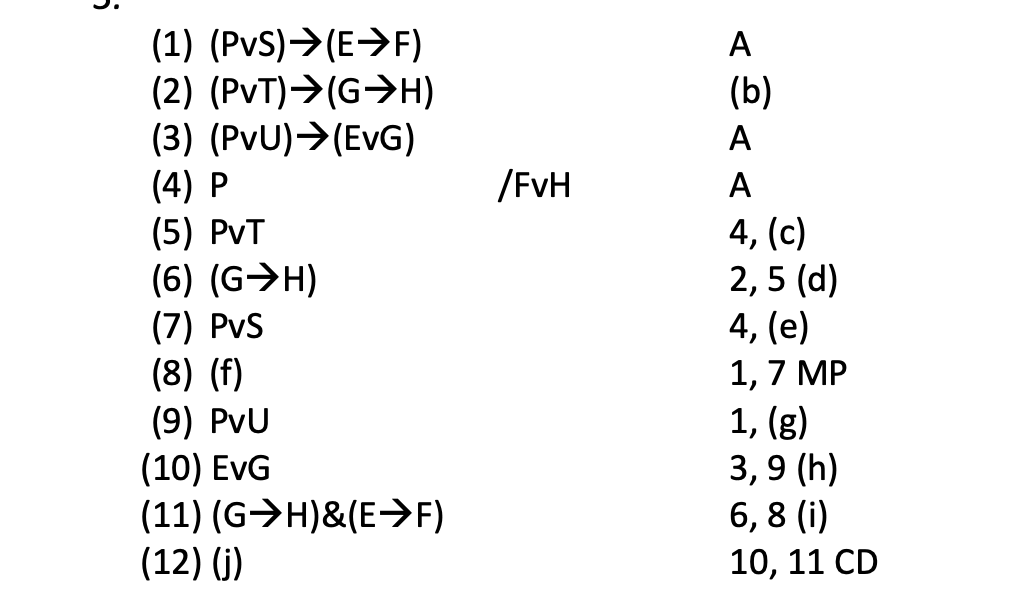 Solved Fvh 1 Pvs Ef 2 Pvt 6 H 3 Pvu Ev Chegg Com