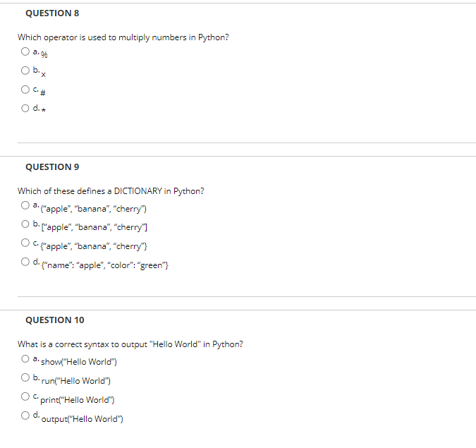 Which operator can be used to compare two values in | Chegg.com image.