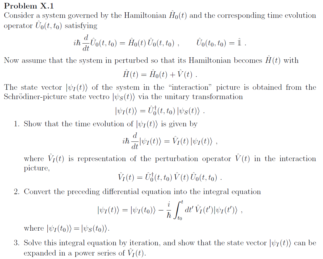 Solved Problem X 1 Consider A System Governed By The Hami Chegg Com