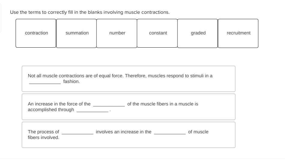 Solved Use the terms to correctly fill in the blanks | Chegg.com