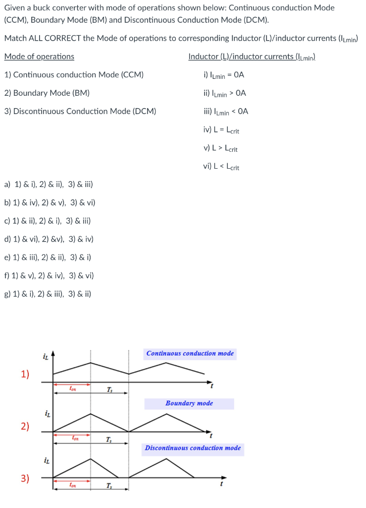 continuous conduction