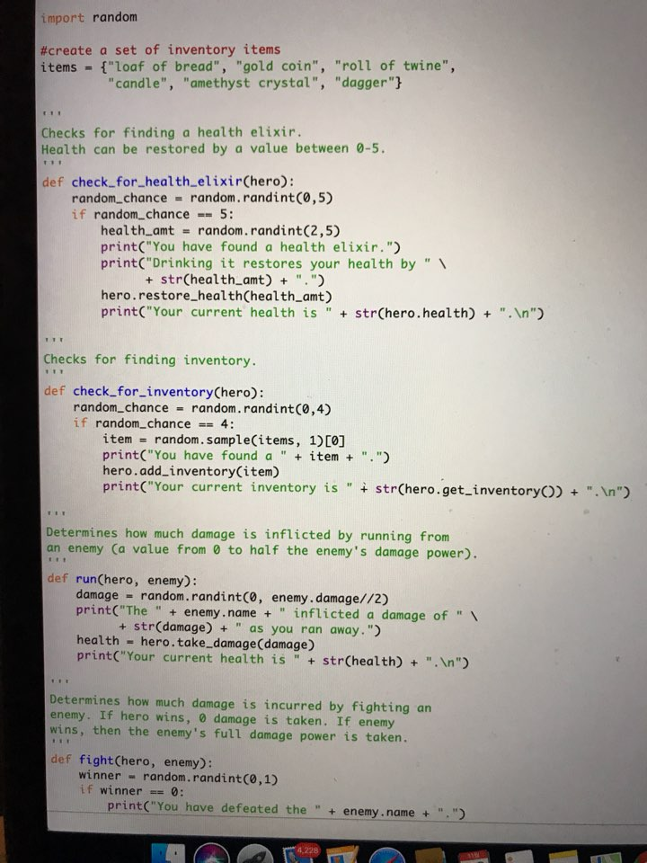 Solved How do I code this using python3? I need to follow | Chegg.com