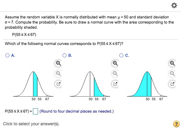 Solved Assume the random variable X is normally distributed | Chegg.com