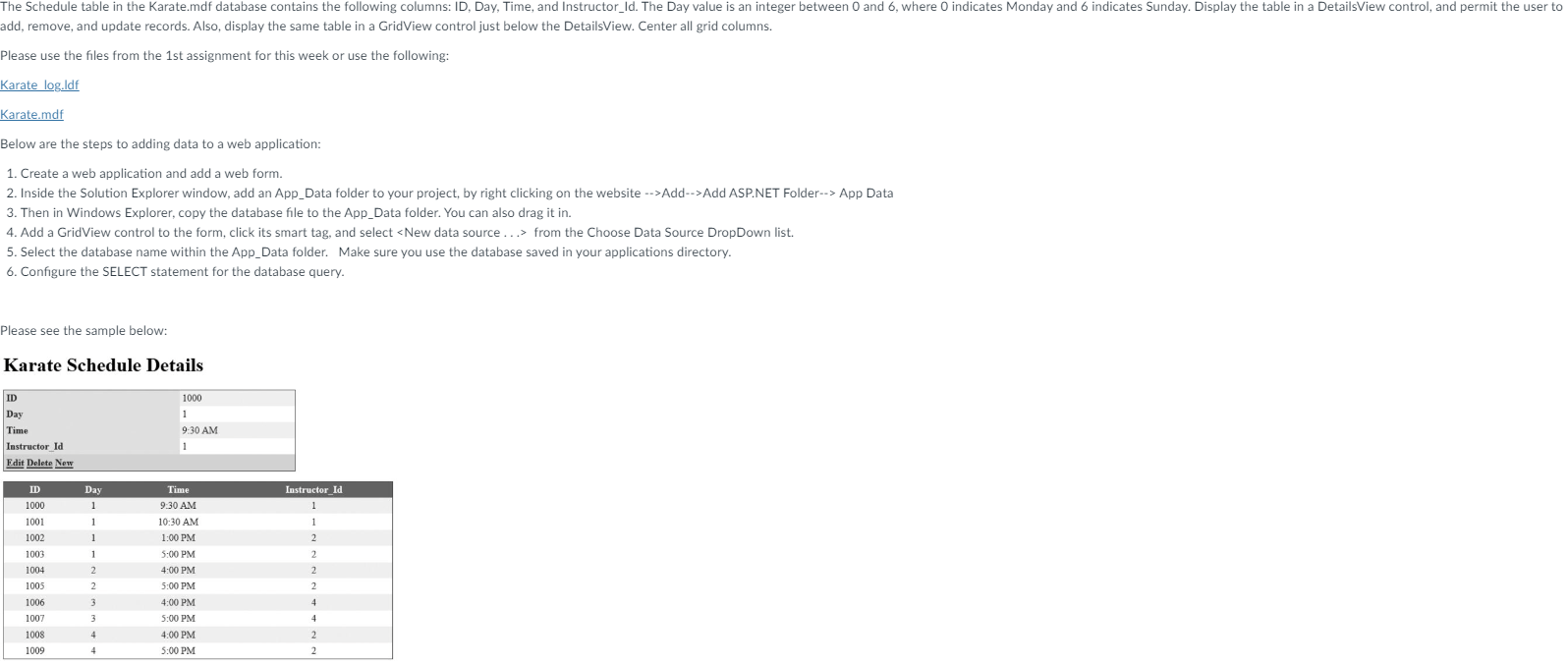 Solved add, remove, and update records. Also, display the | Chegg.com