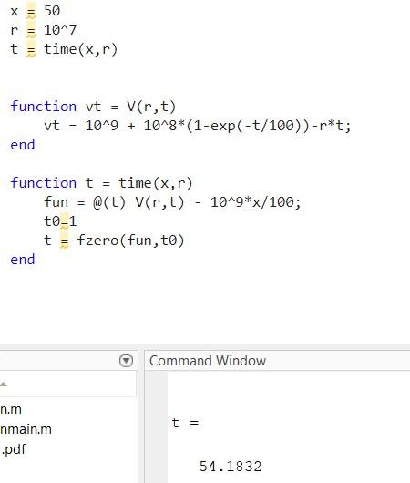 How do I make this plot on Matlab? Here is the | Chegg.com