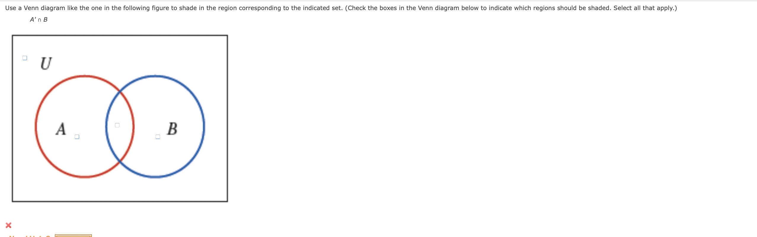 Solved Use a Venn diagram like the one in the following | Chegg.com