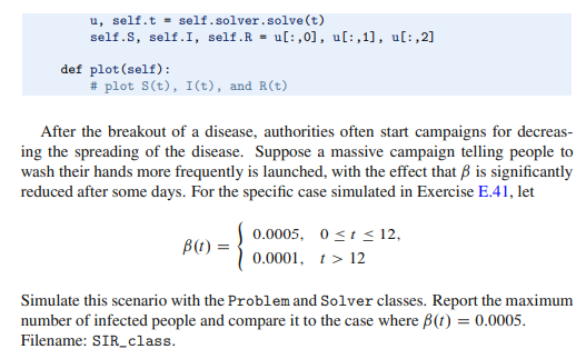 Solved Exercise E.42: Introduce problem and solver classes | Chegg.com