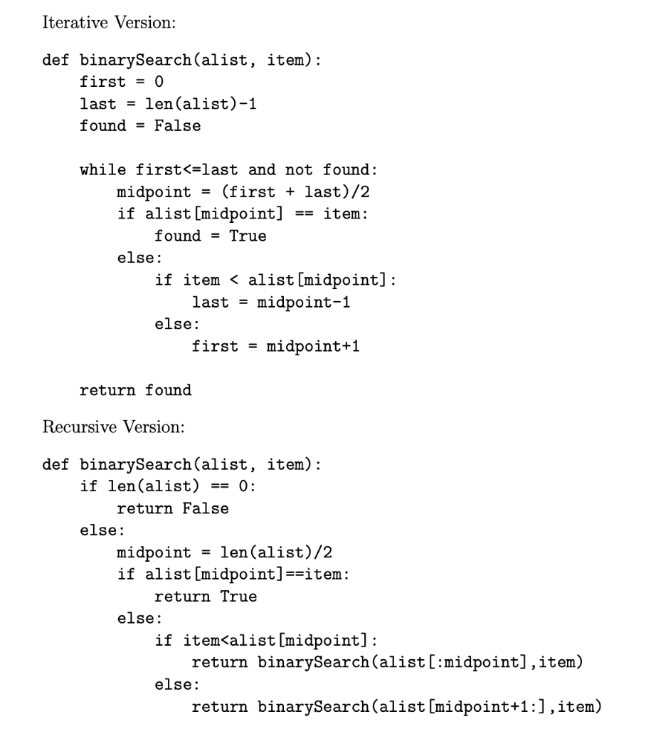 algorithm examples