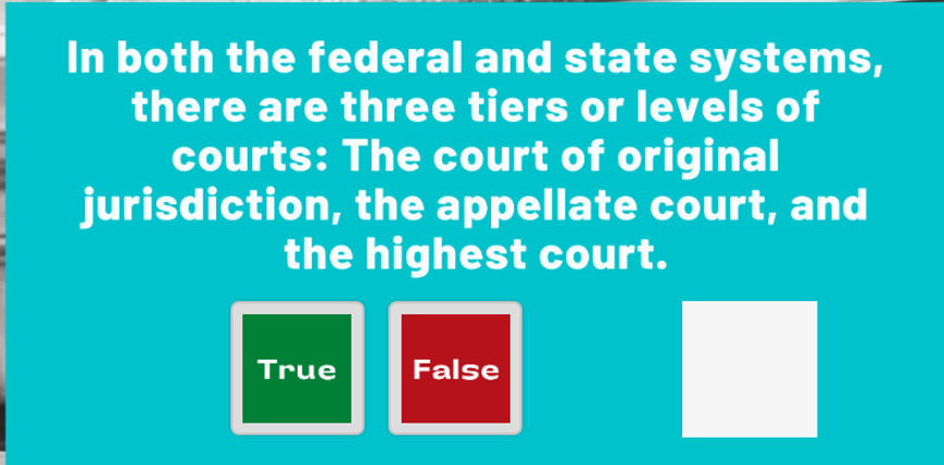 Solved In both the federal and state systems there are three Chegg com Solved In both the federal and state systems there are three Chegg com