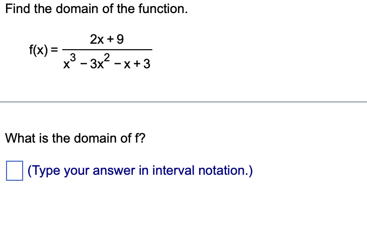 what is the domain of f(x)=ln (x-3) 2