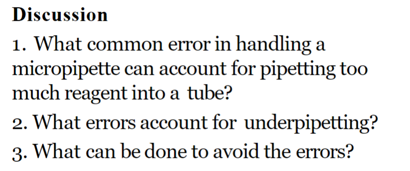 Solved Discussion 1. What common error in handling a | Chegg.com