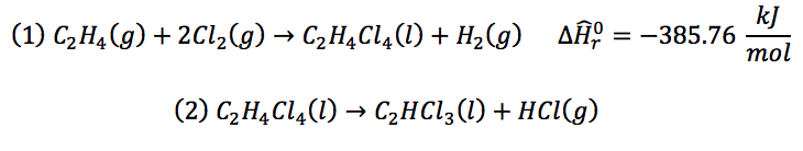 Solved Liquid Trichlorethylene (c2hcl3) Is A Degreasing 