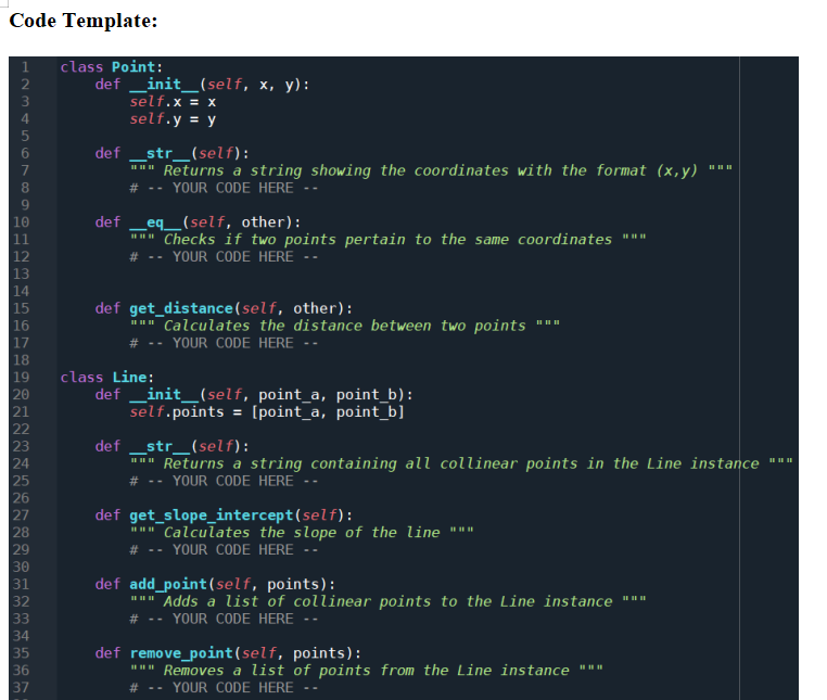Solved In the code template below, you are given two | Chegg.com