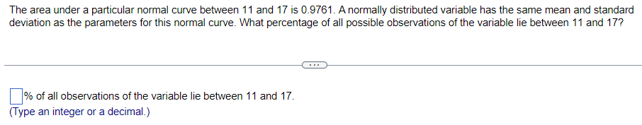 Solved Assume that the variable under consideration has a | Chegg.com