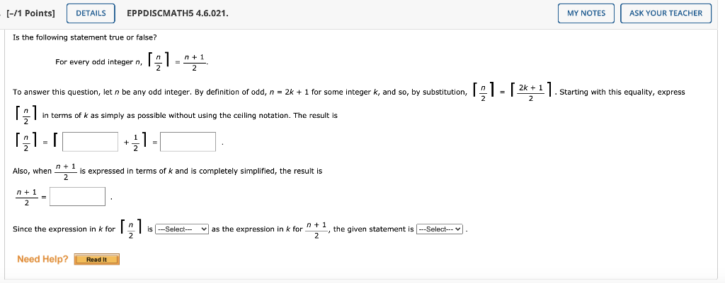 Solved [0/1 Points] DETAILS PREVIOUS ANSWERS EPPDISCMATH5 | Chegg.com