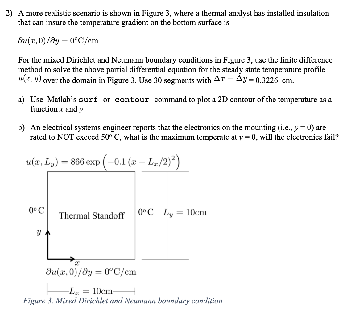 Solved 2) A More Realistic Scenario Is Shown In Figure 3, 