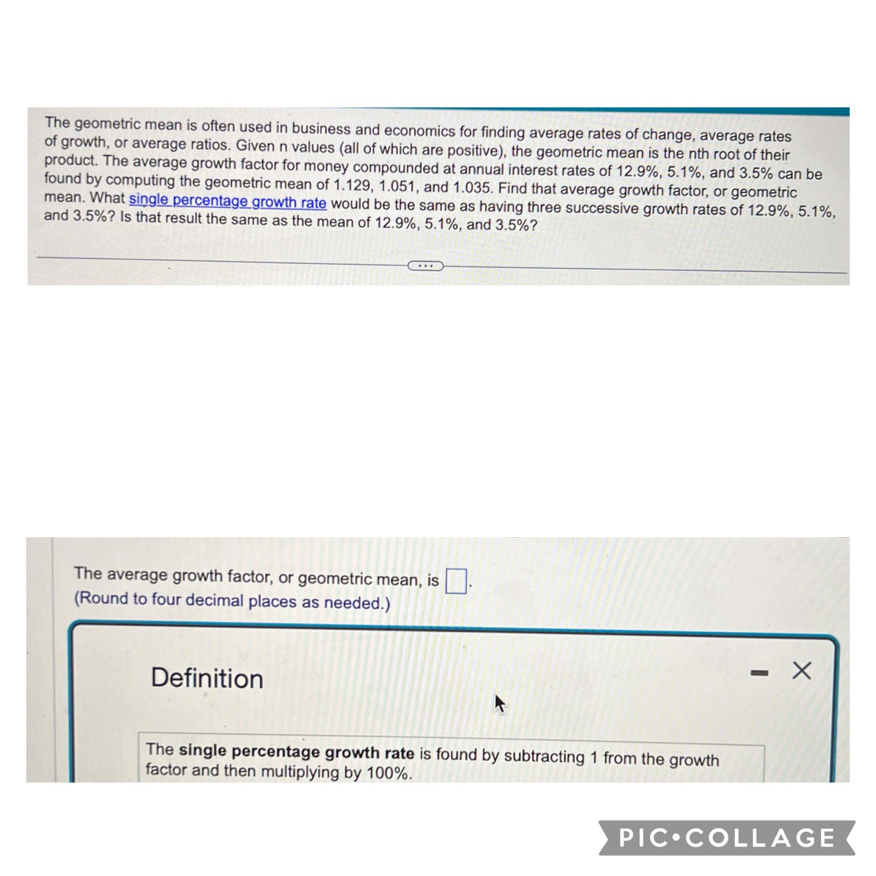 solved-definitionthe-single-percentage-growth-rate-is-found-chegg