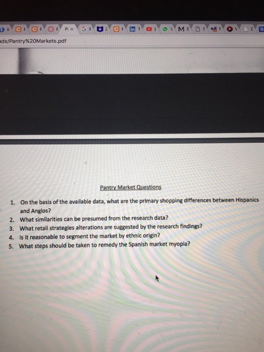 ds/Pantry20Markets.pdf Pantry Market Questions On