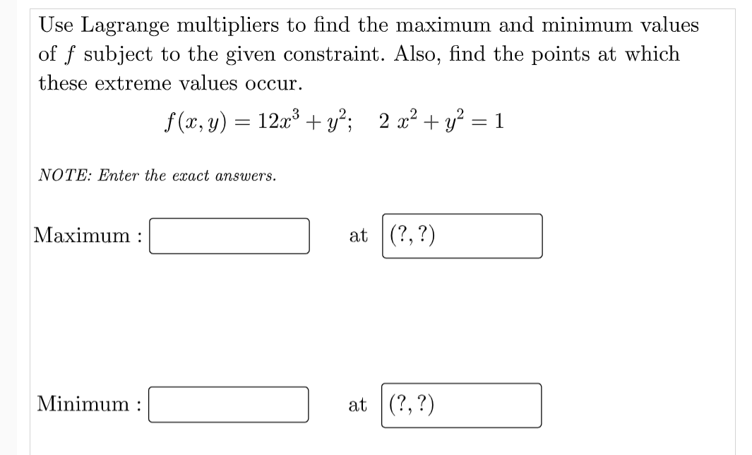 solved-use-lagrange-multipliers-to-find-the-maximum-and-chegg