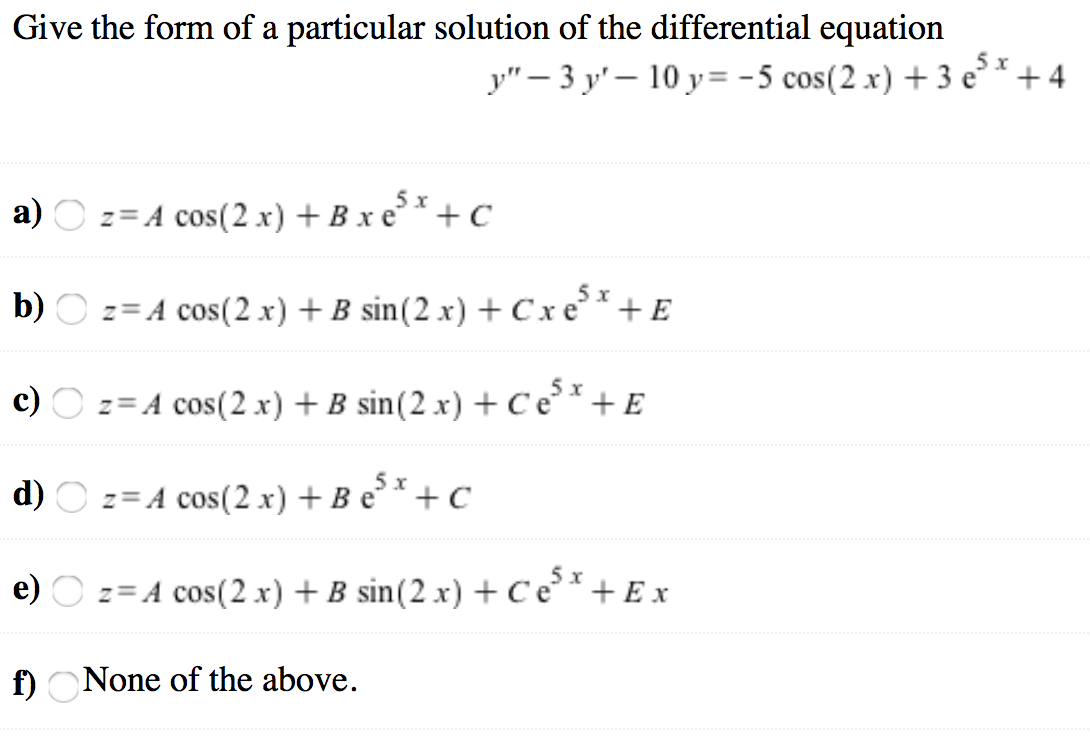 Solved Find The Solution Of The Given Initial Value Probl Chegg Com