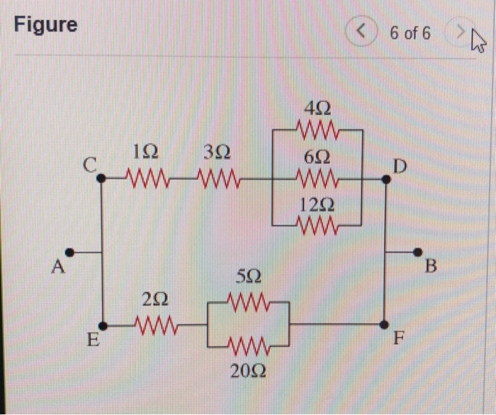Solved Part D For the combination of resistors shown, find