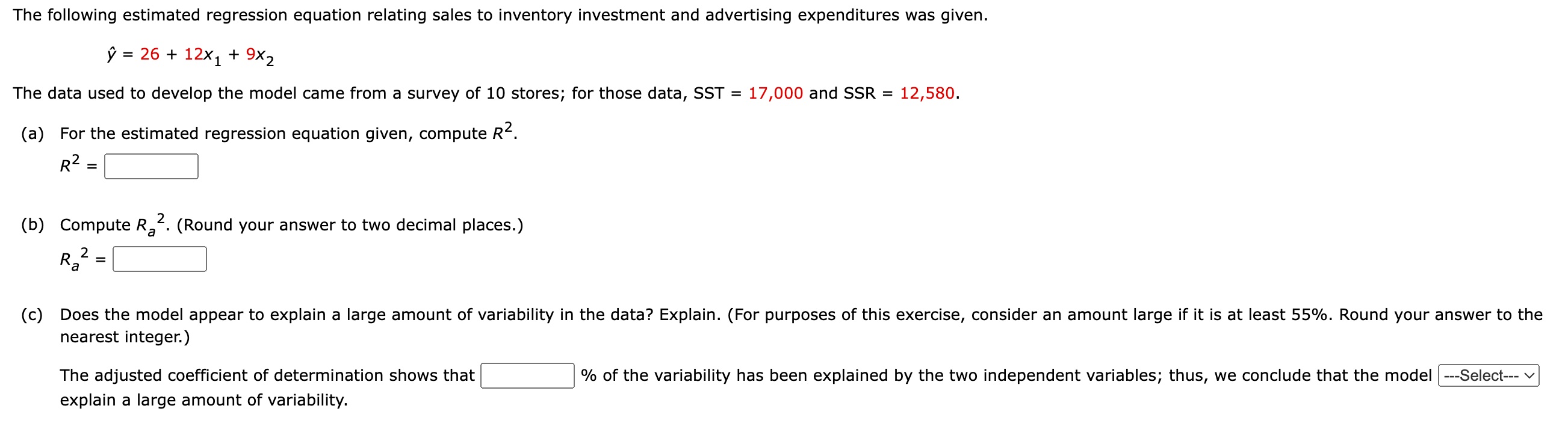 solved-the-following-estimated-regression-equation-relating-chegg