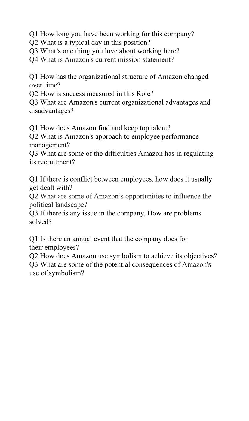 Solved Q1 How long you have been working for this company? | Chegg.com